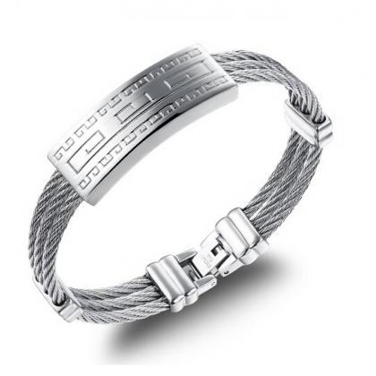 Men's Fashion Titanium Steel Bracelet..