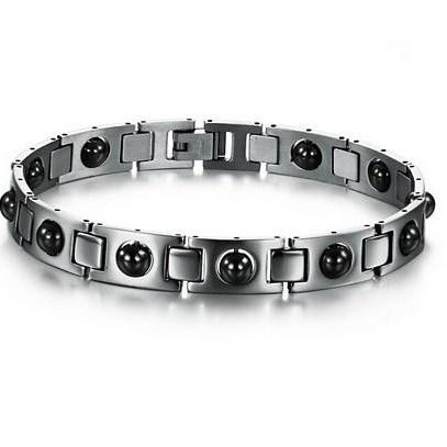 Magnetic Health Bracelets With Titanium Steel..