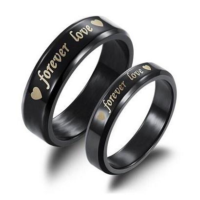Love Titanium Steel Rings Couple Rings Gj183