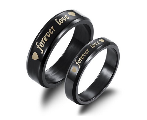 Love Titanium Steel Rings Couple Rings Gj183