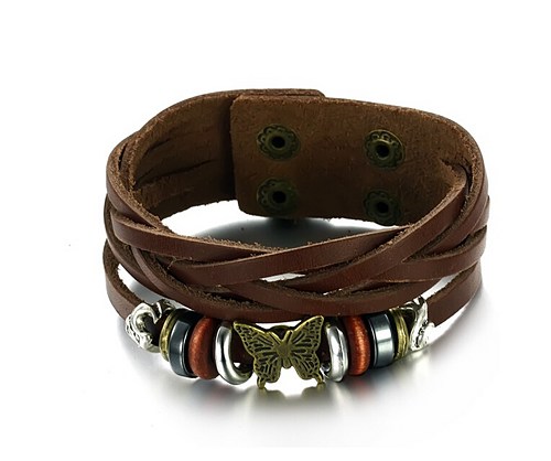 Men's Retro Leather Bracelet Bracelet Ph769